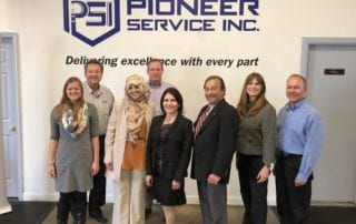 Lt. Governor Evelyn Sanguinetti Visits Pioneer Service for #MFGDay17